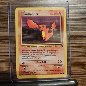 Pokemon Charmander Trading Card